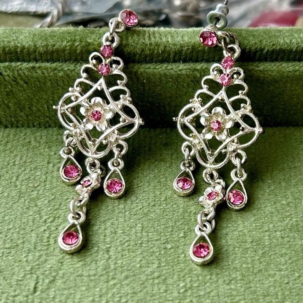 Unbranded Women's Pink and Silver Jewellery